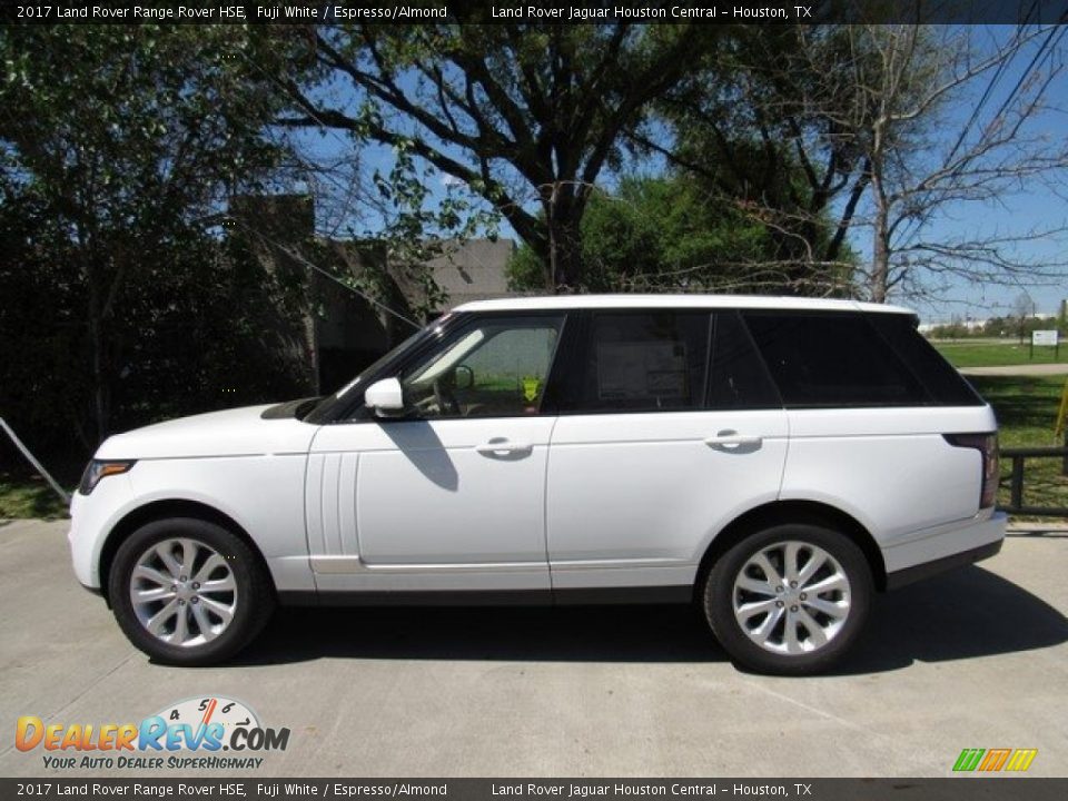 2017 Land Rover Range Rover HSE Fuji White / Espresso/Almond Photo #11