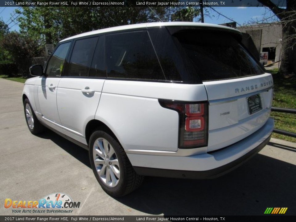 2017 Land Rover Range Rover HSE Fuji White / Espresso/Almond Photo #12