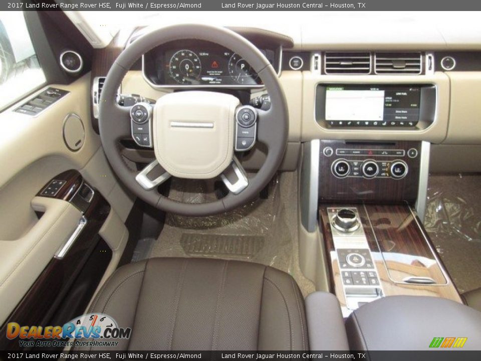 2017 Land Rover Range Rover HSE Fuji White / Espresso/Almond Photo #13