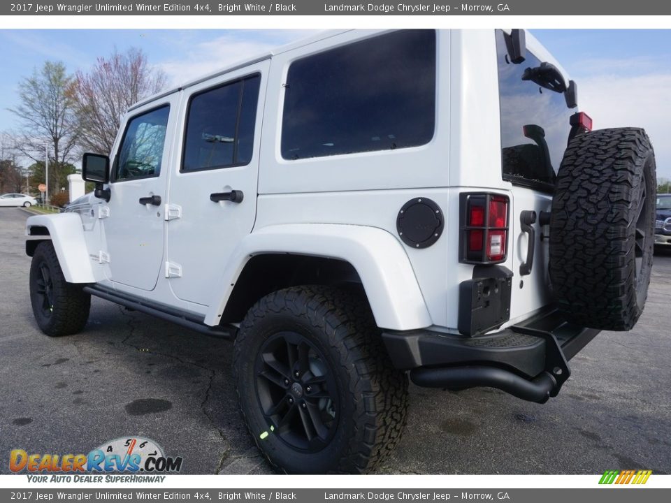 2017 Jeep Wrangler Unlimited Winter Edition 4x4 Bright White / Black Photo #2