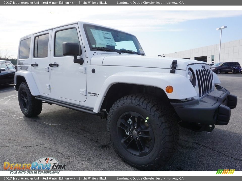 2017 Jeep Wrangler Unlimited Winter Edition 4x4 Bright White / Black Photo #4