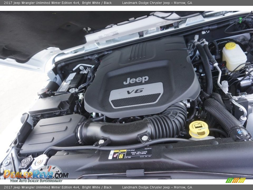 2017 Jeep Wrangler Unlimited Winter Edition 4x4 Bright White / Black Photo #5