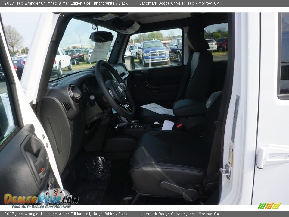 2017 Jeep Wrangler Unlimited Winter Edition 4x4 Bright White / Black Photo #7