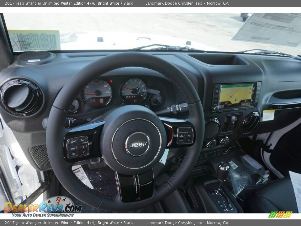 2017 Jeep Wrangler Unlimited Winter Edition 4x4 Bright White / Black Photo #8