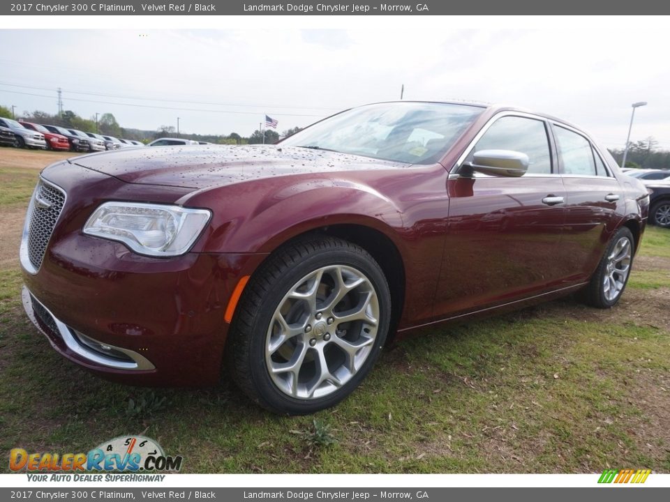 Front 3/4 View of 2017 Chrysler 300 C Platinum Photo #1
