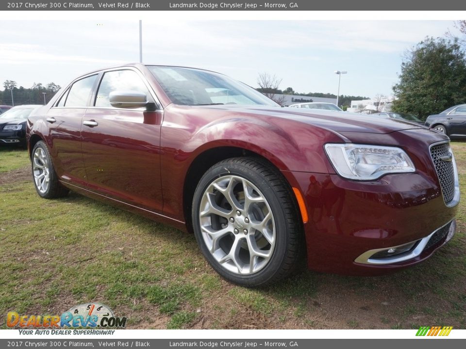 Velvet Red 2017 Chrysler 300 C Platinum Photo #4