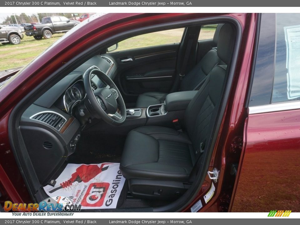 2017 Chrysler 300 C Platinum Velvet Red / Black Photo #6