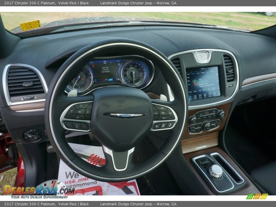 Dashboard of 2017 Chrysler 300 C Platinum Photo #7