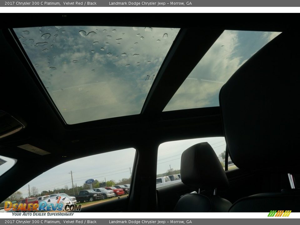 2017 Chrysler 300 C Platinum Velvet Red / Black Photo #8