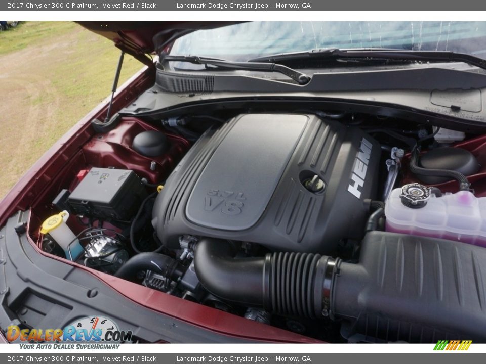 2017 Chrysler 300 C Platinum 5.7 Liter HEMI OHV 16-Valve VVT MDS V8 Engine Photo #9