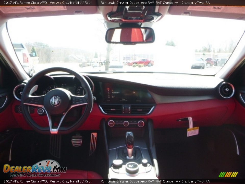 Dashboard of 2017 Alfa Romeo Giulia AWD Photo #20