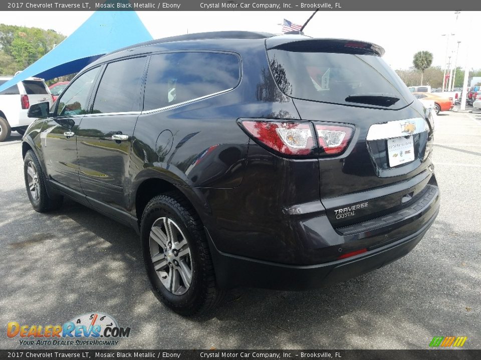 2017 Chevrolet Traverse LT Mosaic Black Metallic / Ebony Photo #3
