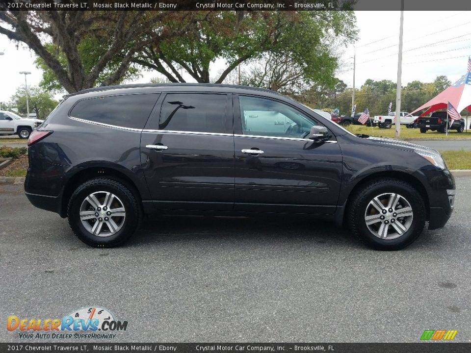 2017 Chevrolet Traverse LT Mosaic Black Metallic / Ebony Photo #6