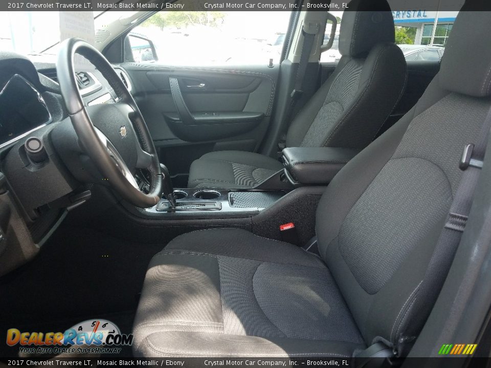 2017 Chevrolet Traverse LT Mosaic Black Metallic / Ebony Photo #9
