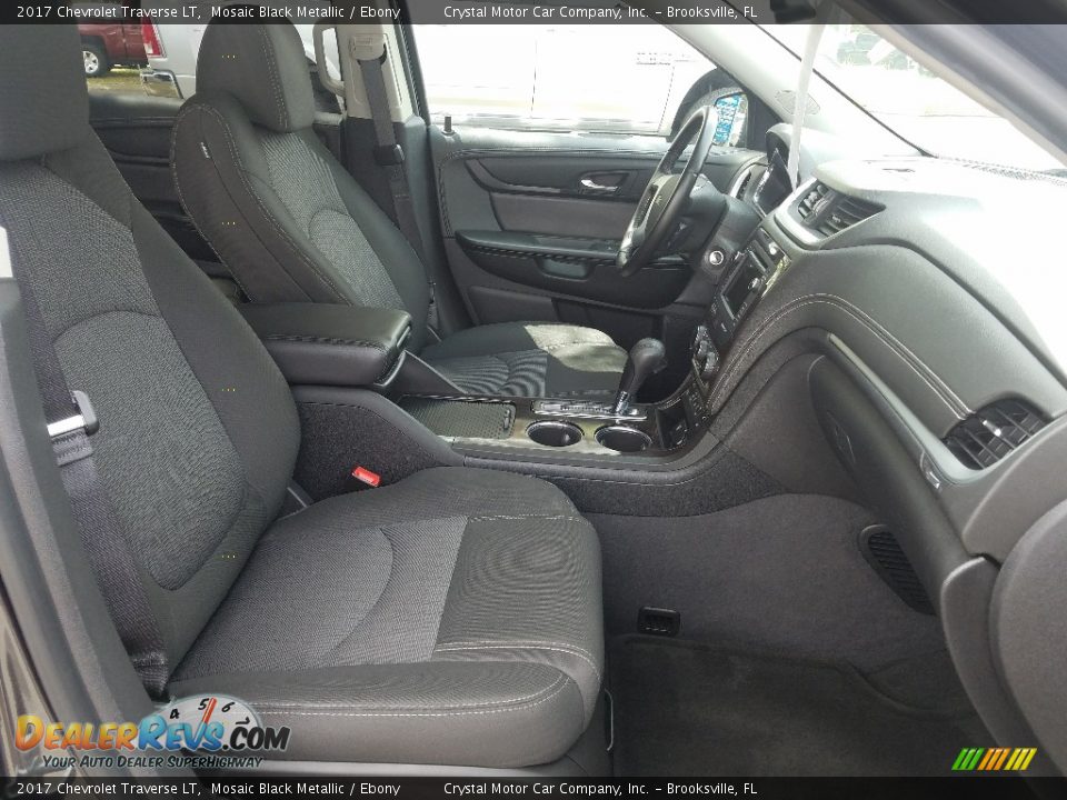 2017 Chevrolet Traverse LT Mosaic Black Metallic / Ebony Photo #13