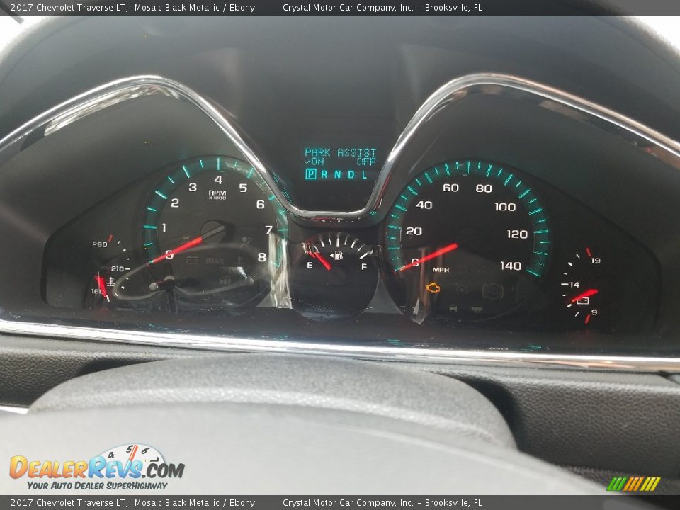 2017 Chevrolet Traverse LT Mosaic Black Metallic / Ebony Photo #15