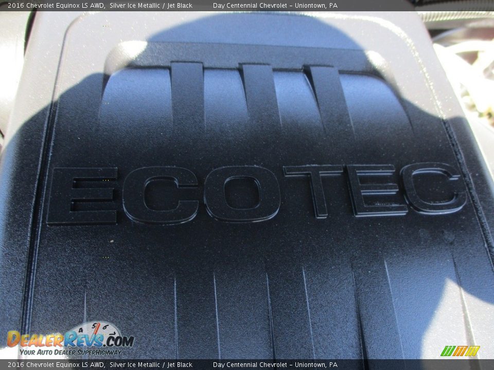 2016 Chevrolet Equinox LS AWD Silver Ice Metallic / Jet Black Photo #18