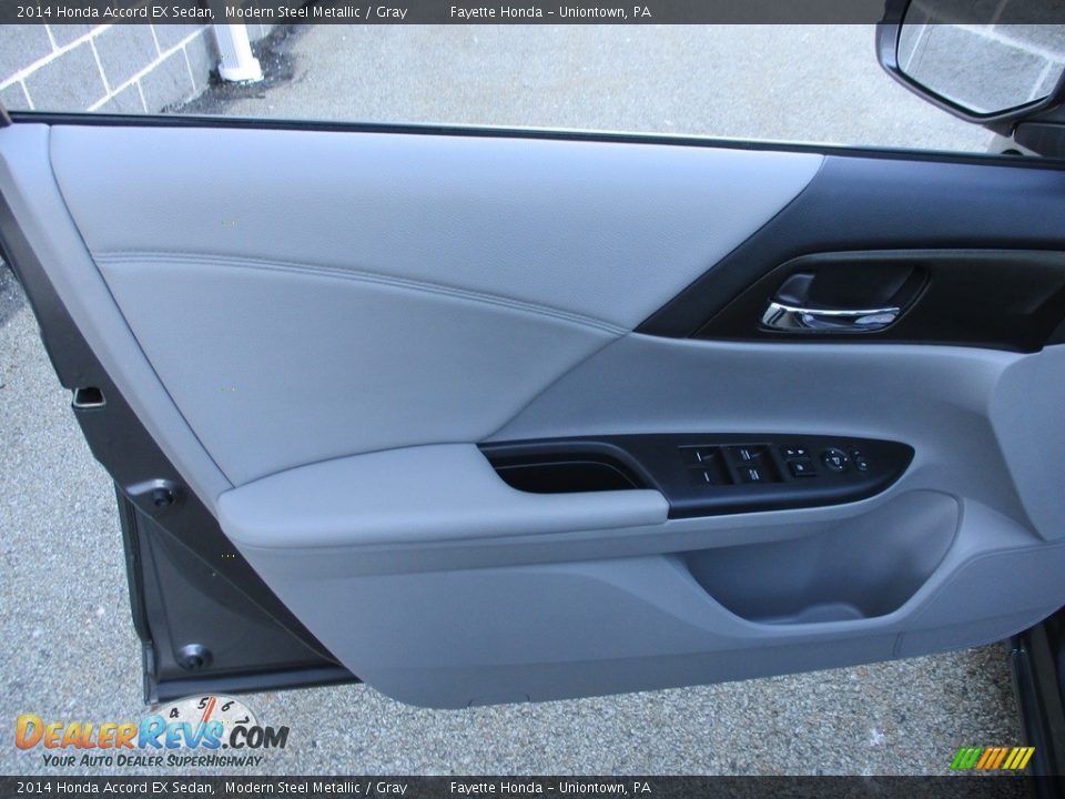 2014 Honda Accord EX Sedan Modern Steel Metallic / Gray Photo #8