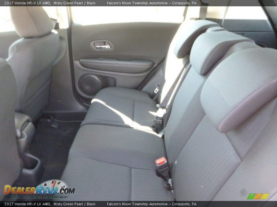 2017 Honda HR-V LX AWD Misty Green Pearl / Black Photo #9