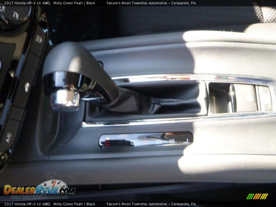 2017 Honda HR-V LX AWD Misty Green Pearl / Black Photo #12