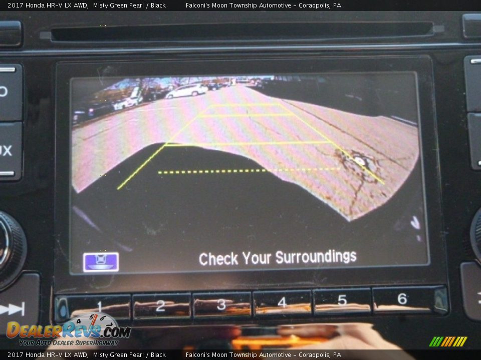 2017 Honda HR-V LX AWD Misty Green Pearl / Black Photo #14