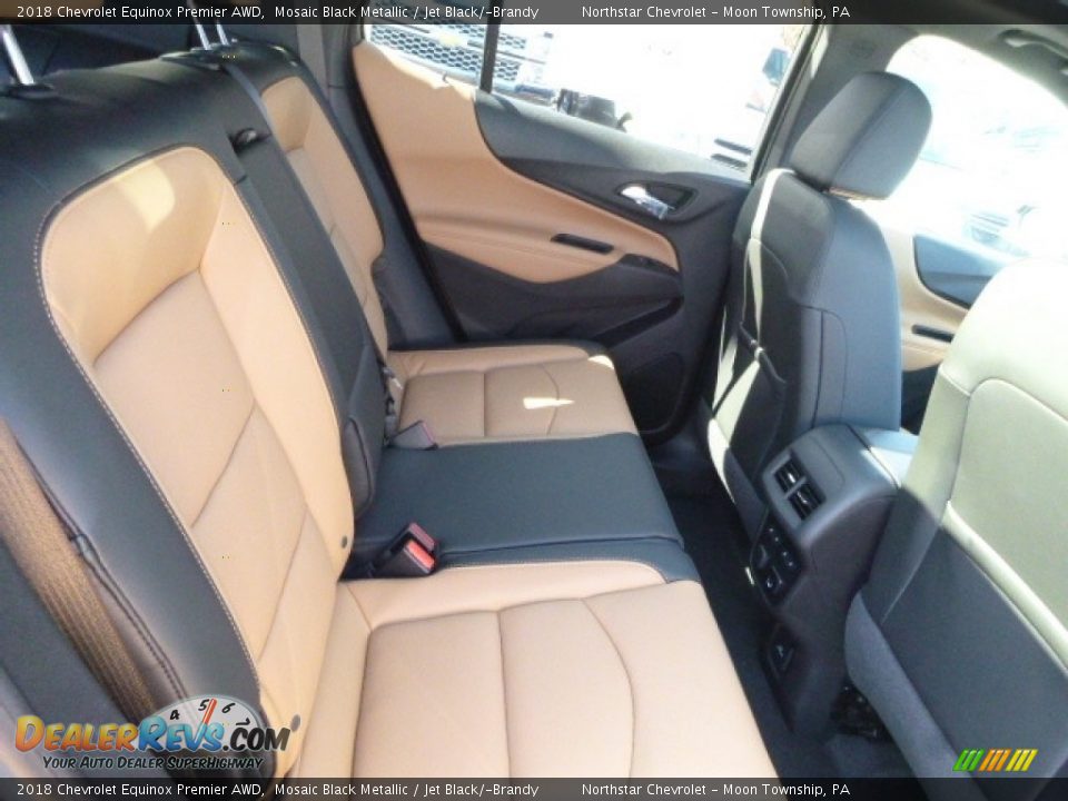 Rear Seat of 2018 Chevrolet Equinox Premier AWD Photo #12