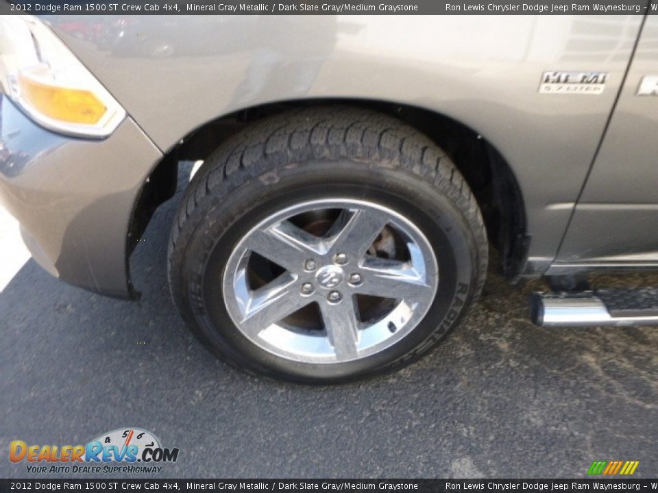 2012 Dodge Ram 1500 ST Crew Cab 4x4 Mineral Gray Metallic / Dark Slate Gray/Medium Graystone Photo #2