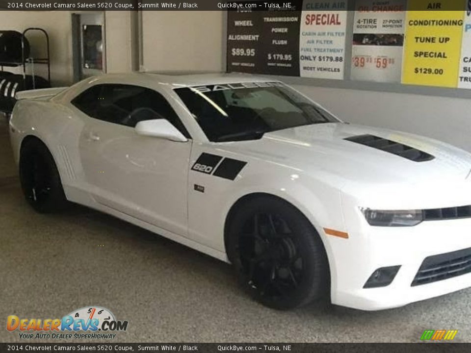 2014 Chevrolet Camaro Saleen S620 Coupe Summit White / Black Photo #6