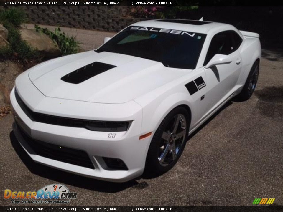 2014 Chevrolet Camaro Saleen S620 Coupe Summit White / Black Photo #8