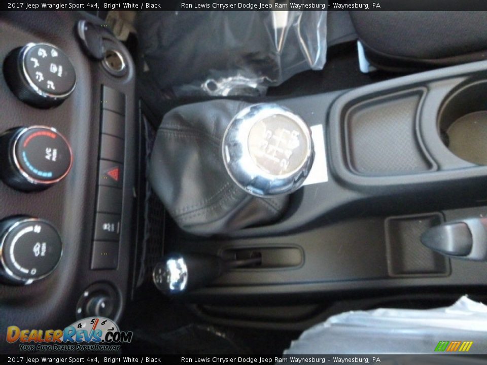 2017 Jeep Wrangler Sport 4x4 Bright White / Black Photo #17