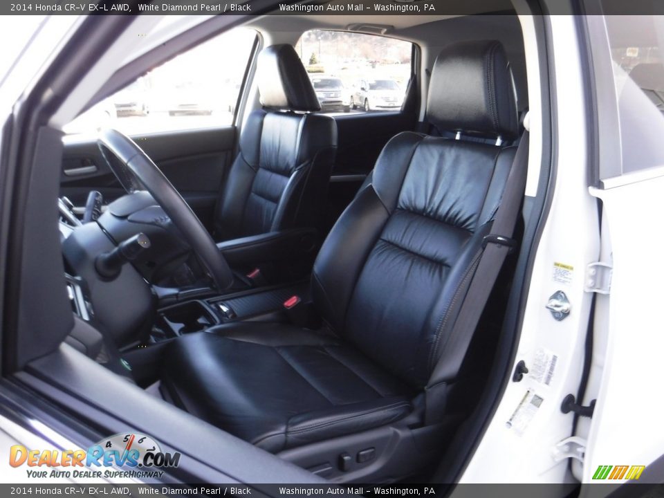 2014 Honda CR-V EX-L AWD White Diamond Pearl / Black Photo #13