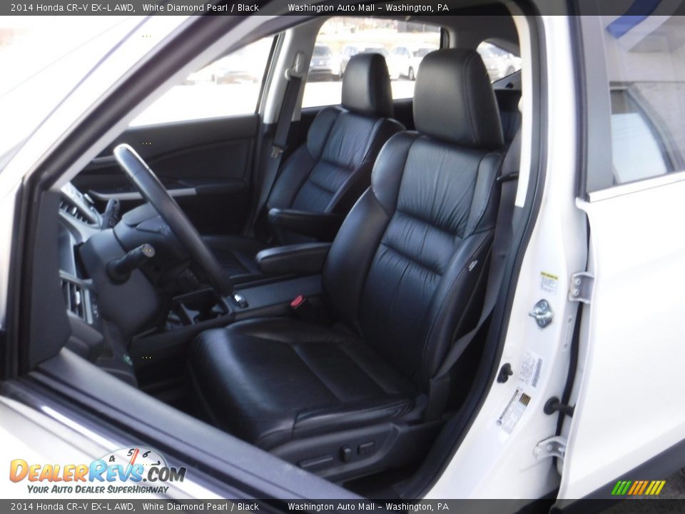 2014 Honda CR-V EX-L AWD White Diamond Pearl / Black Photo #14