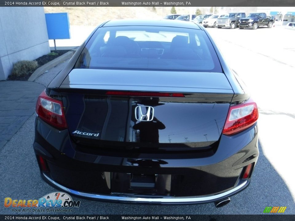 2014 Honda Accord EX Coupe Crystal Black Pearl / Black Photo #9