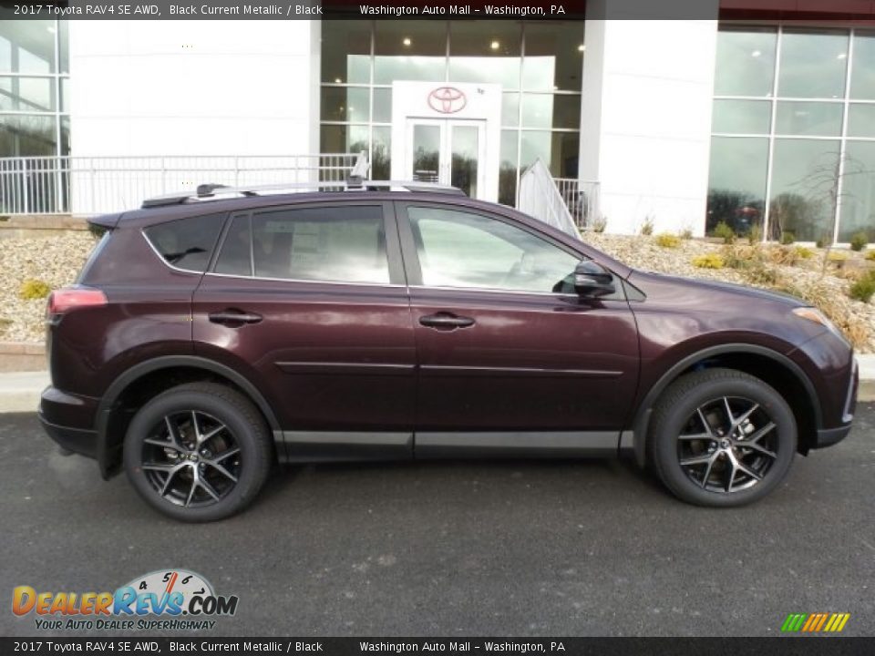Black Current Metallic 2017 Toyota RAV4 SE AWD Photo #2
