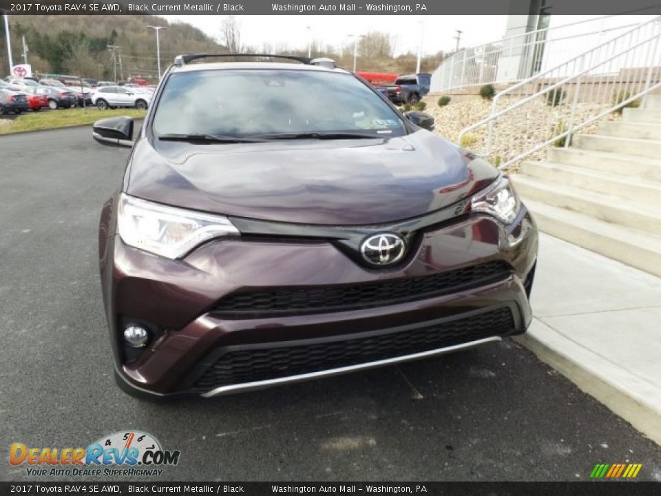 2017 Toyota RAV4 SE AWD Black Current Metallic / Black Photo #4