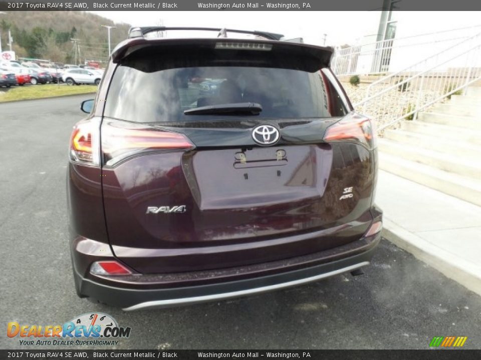2017 Toyota RAV4 SE AWD Black Current Metallic / Black Photo #7