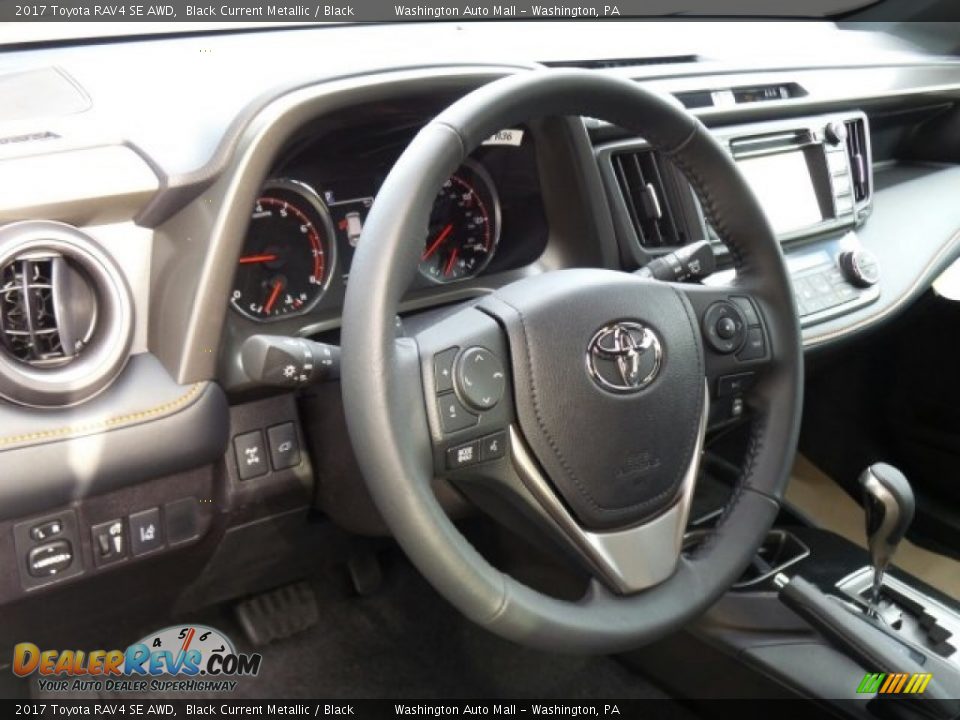 2017 Toyota RAV4 SE AWD Steering Wheel Photo #9