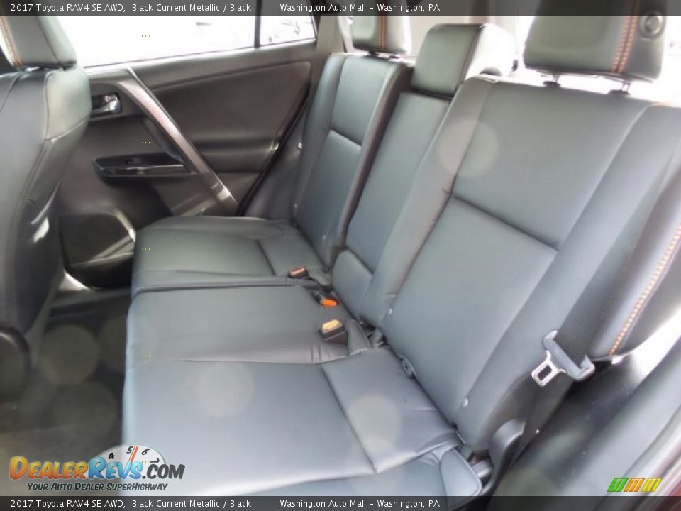 Rear Seat of 2017 Toyota RAV4 SE AWD Photo #11