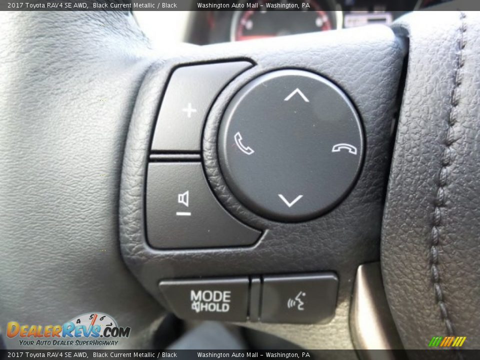2017 Toyota RAV4 SE AWD Black Current Metallic / Black Photo #30