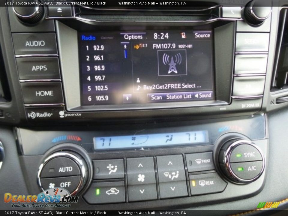 Controls of 2017 Toyota RAV4 SE AWD Photo #34