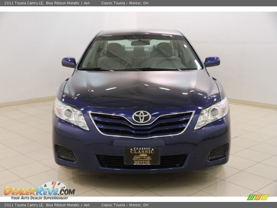 2011 Toyota Camry LE Blue Ribbon Metallic / Ash Photo #2
