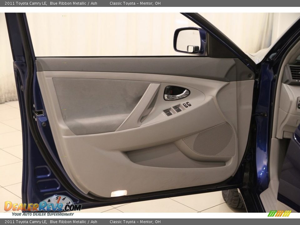 2011 Toyota Camry LE Blue Ribbon Metallic / Ash Photo #4