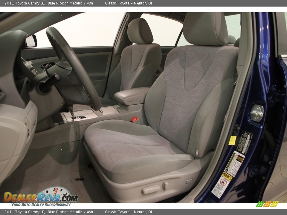 2011 Toyota Camry LE Blue Ribbon Metallic / Ash Photo #5