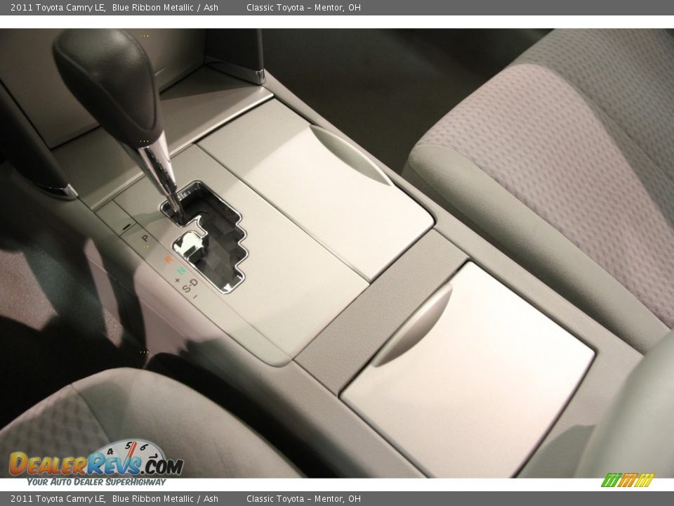 2011 Toyota Camry LE Blue Ribbon Metallic / Ash Photo #9