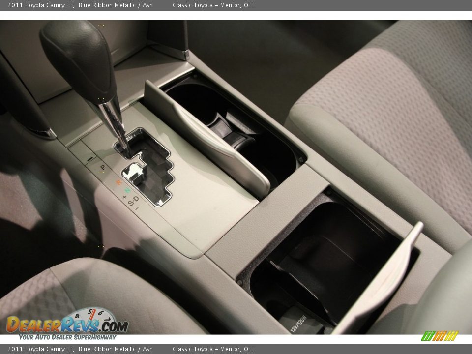 2011 Toyota Camry LE Blue Ribbon Metallic / Ash Photo #10