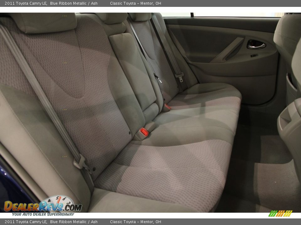 2011 Toyota Camry LE Blue Ribbon Metallic / Ash Photo #12