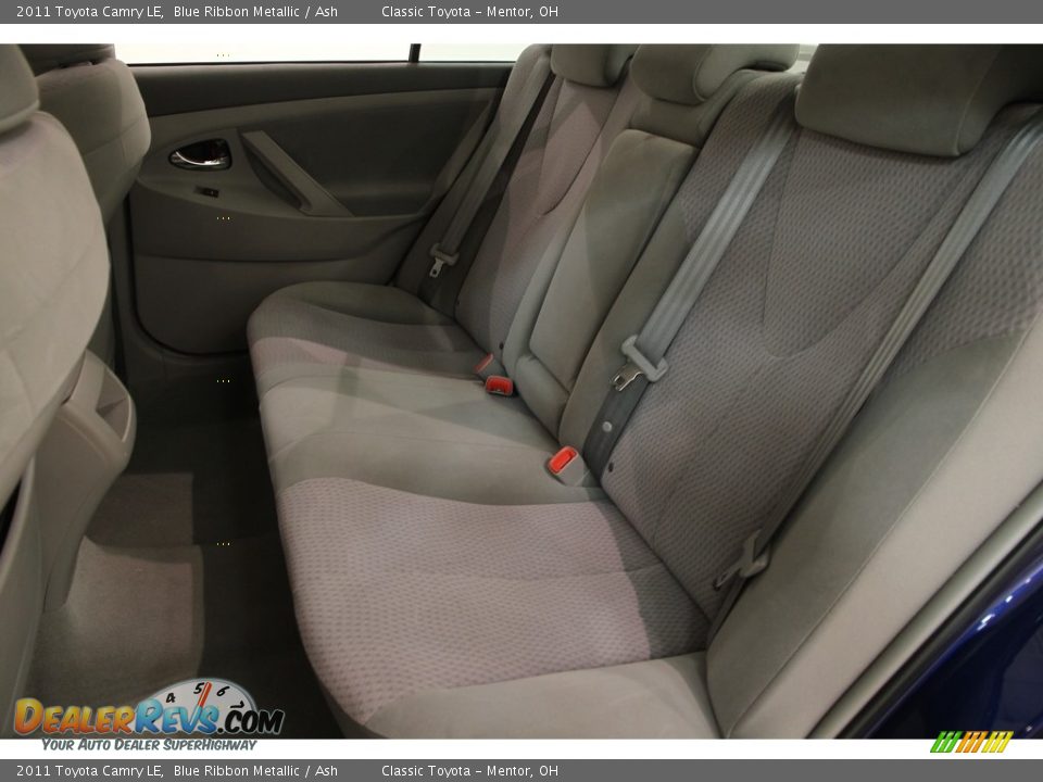 2011 Toyota Camry LE Blue Ribbon Metallic / Ash Photo #13