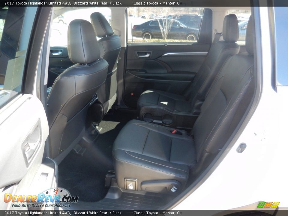 2017 Toyota Highlander Limited AWD Blizzard White Pearl / Black Photo #5