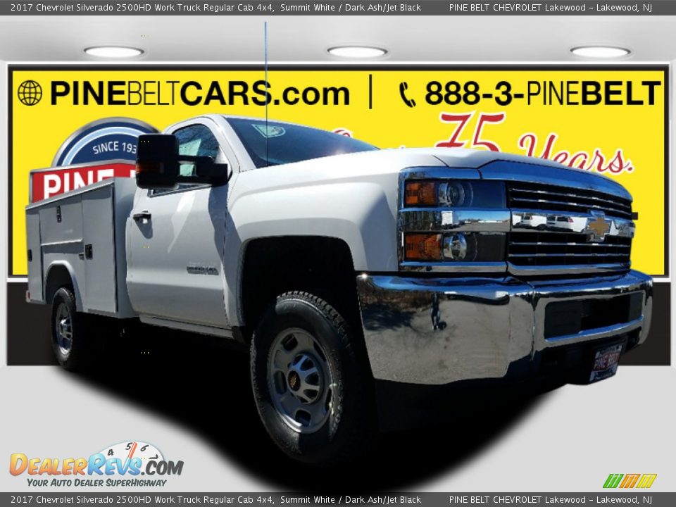2017 Chevrolet Silverado 2500HD Work Truck Regular Cab 4x4 Summit White / Dark Ash/Jet Black Photo #1