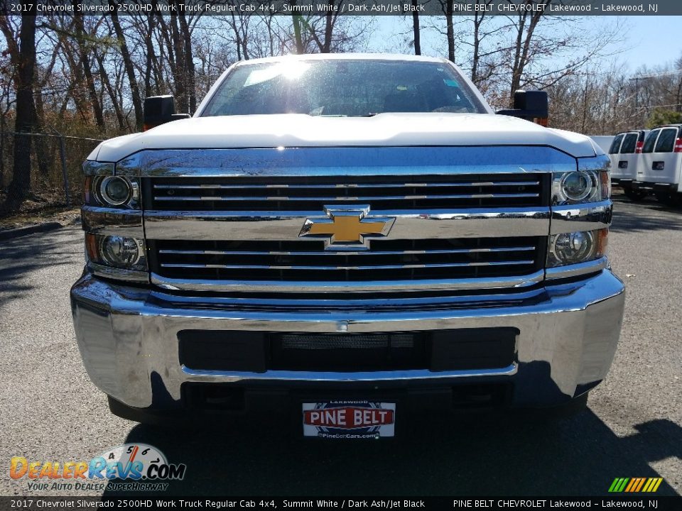 2017 Chevrolet Silverado 2500HD Work Truck Regular Cab 4x4 Summit White / Dark Ash/Jet Black Photo #2